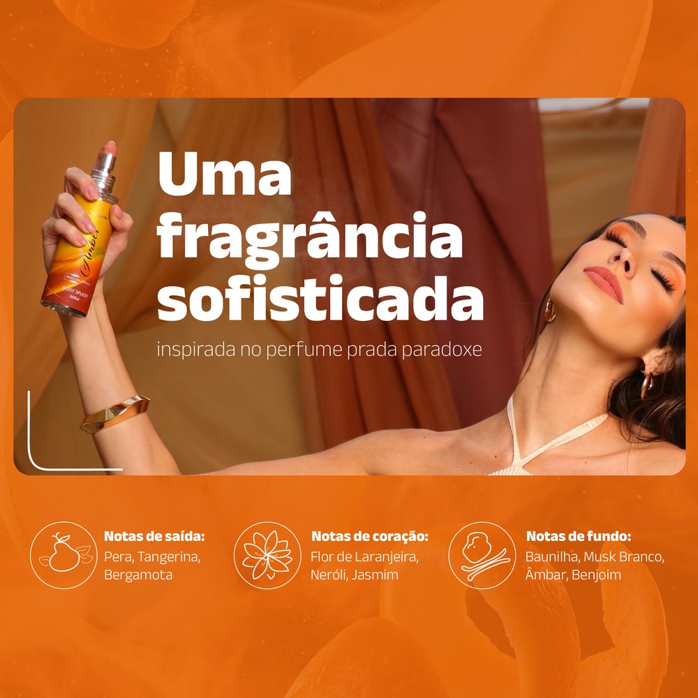 Amber — uma fragrância sofisticada
